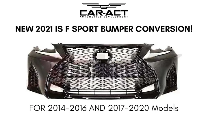 4IS BUMPER CONVERSION for 2014-2020 LEXUS IS