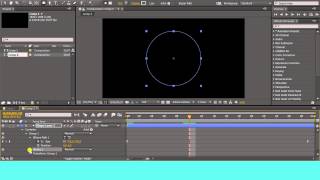 ♛ AE Tutorial; Circle Animation