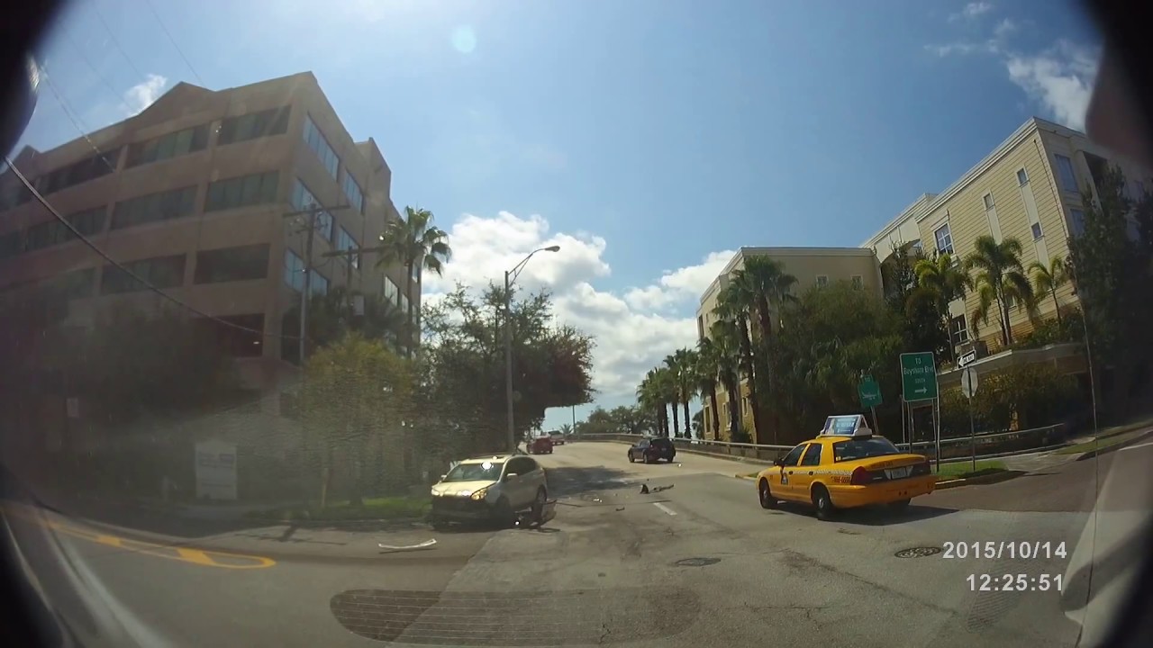 SIDE SWIPED ON THE DAVIS ISLAND BRIDGE