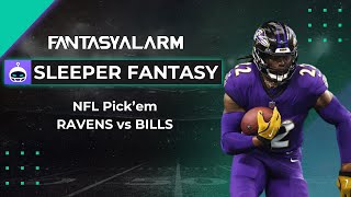 🏈 Sleeper Fantasy NFL Pick'em: Top Picks for AFC Divisional Round Ravens vs Bills 🏆