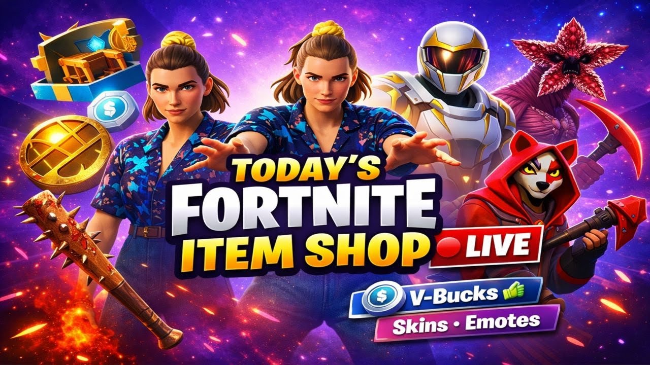 🔴 Fortnite Item Shop Live (New Skins & Emotes Today!)