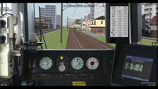 【BVE5】月路本線 普通(新月島→志熊) 207系2000番台