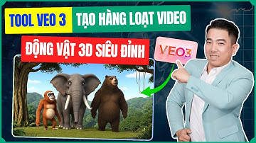 Chiến Thuật Mới Dùng Tool Veo 3 Tạo 1000 Video Động Vật 3D Kiếm Tiền YouTube Siêu Đỉnh