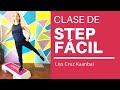 STEP FÁCIL - CLASE COMPLETA DE STEP FÁCIL DE SEGUIR PARA PRINCIPIANTES
