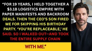 I Was Fired for Missing a Birthday Party — So I Froze a $3.1B Logistics Empire ♟️