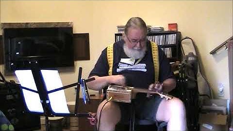 "Kudzu Blues" on a Cigar Box Instrument