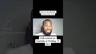 Why you should study Science Lab Tech. #laboratory #slttechn Profile