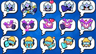 All New Exclusive Animated Pins in Brawl Stars!..