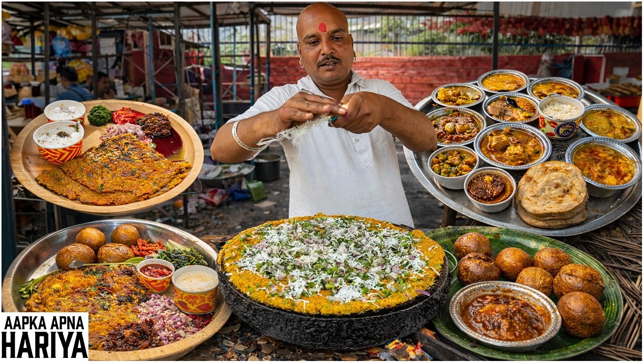 Top 4 BEST Indian Street Food Plates In Jaipur | Rajasthan Street Food Tour EPIC Thali Jaipur Food