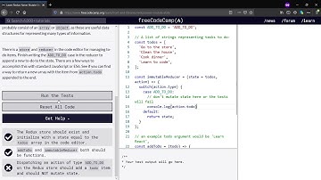 Learn Redux  Never Mutate State-freeCodeCamp.org(Day-21)