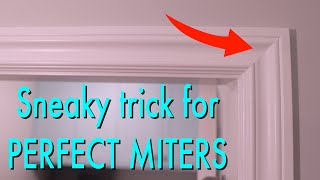 The Easiest Way to Get Perfect Miters Every Time!!!