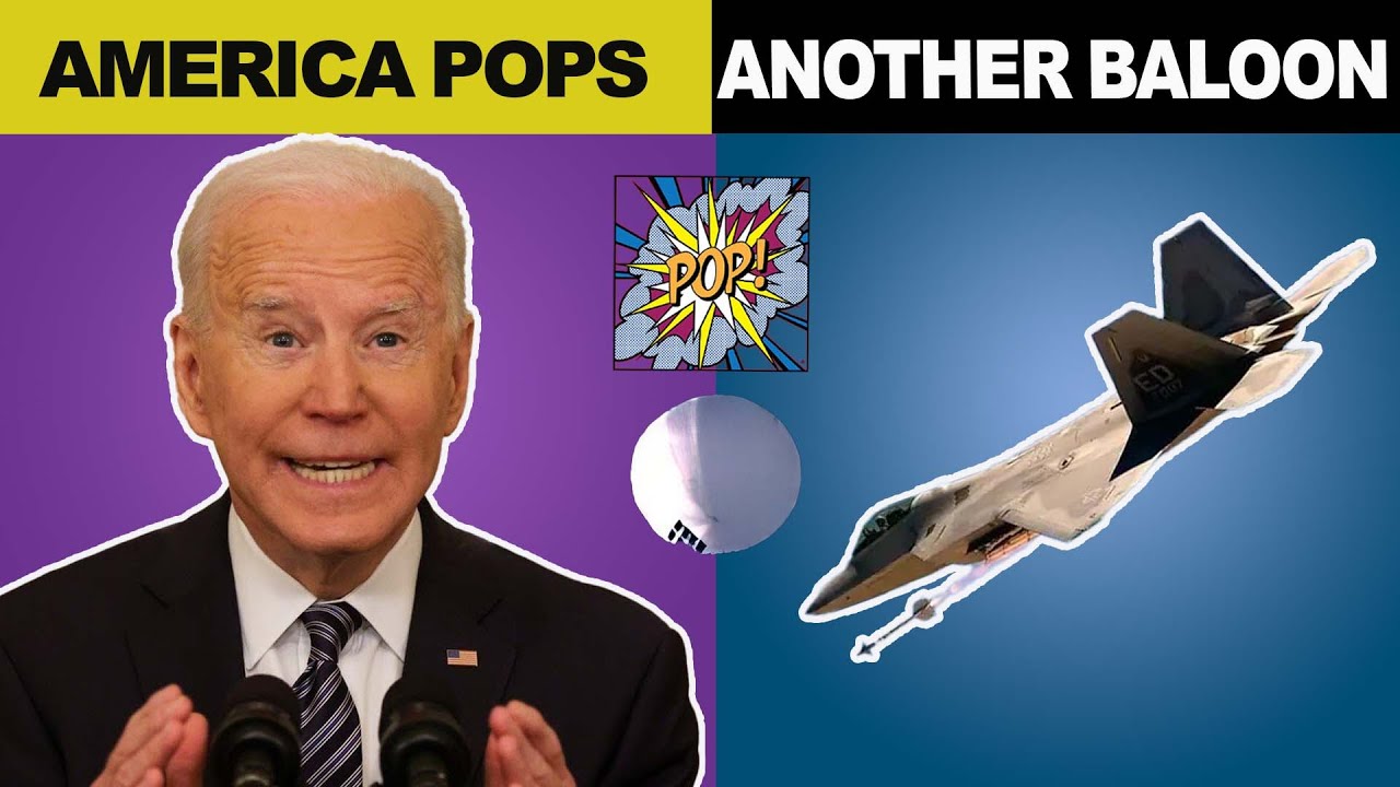 F22 | US Shoots Down Another Flying Object in Alaska | 