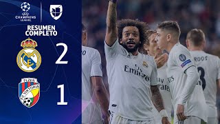 Real madrid 2-1 viktoria plzen - goles ...