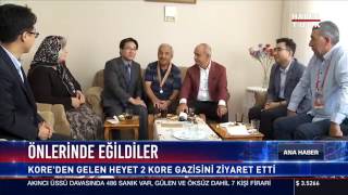 Kore Gazisi Önünde Saygı ile Eğildiler | Habertürk
