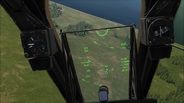 A-10C GAU-8 - dispersion of ricochets at low angle BRRRTTT