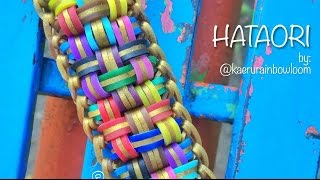 HATAORI Hook Only and barbecue sticks bracelet tutorial