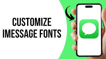 How to customize your iMessage text ?