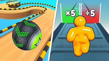 Going Balls | Tall Man Run - All Level Gameplay Android,iOS - NEW MEGA APK UPDATE