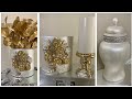 Metallic Gold and Pearl White Decor || Creating High-End Looks for Less|| Spring 2020