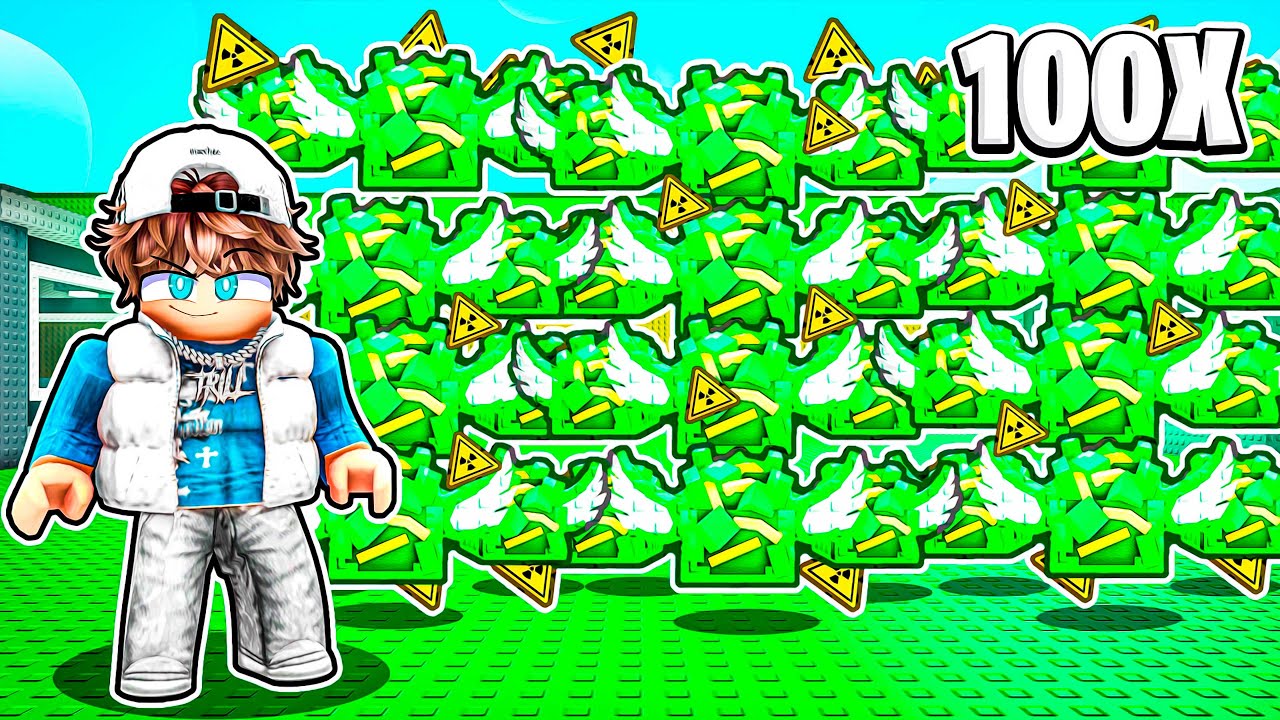 I Opened 100 Radioactive Los Taco Lucky Blocks In Steal A Brainrot