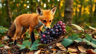 Fox Eats Grapes in Forest, But Gets Attacked by Bees 🐝 | Shocking Wild Animal Rescue