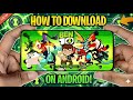 Download Ben 10 On Mobile | Download Links Available | Offline | Yuzu Emulator | Ben 10