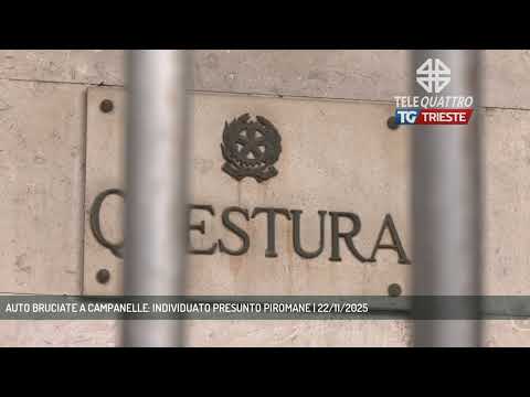 AUTO BRUCIATE A CAMPANELLE: INDIVIDUATO PRESUNTO PIROMANE | 22/11/2025
