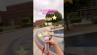 Study with me for end sem exams | library | Jecr University | Btech Student |#btechstudents #study
