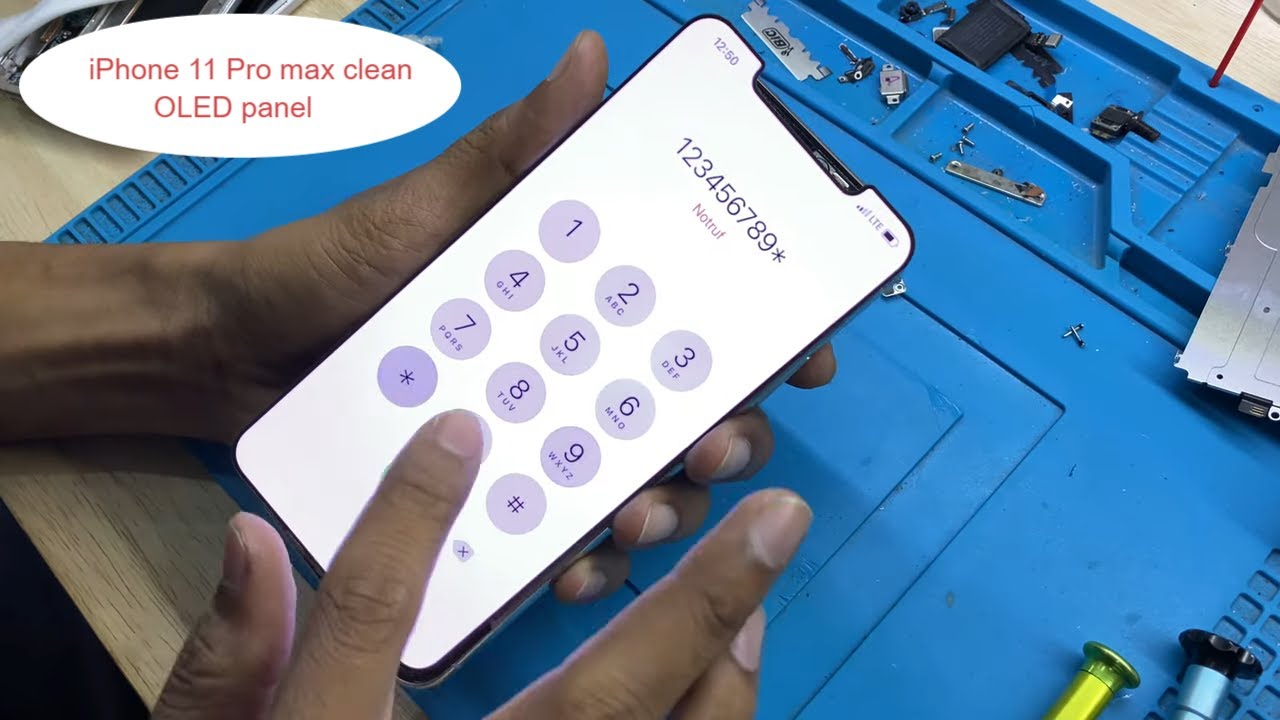 how-to-clean-glue-the-oled-iphone-11-pro-max-youtube