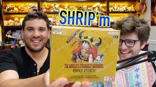 OP17 The World's Strongest Warriors Booster Box Opening Ft. Chris Metzner + Akira Egawa Binder