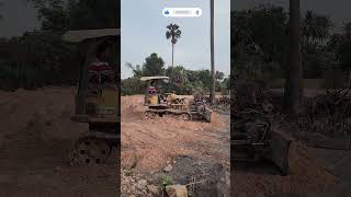 Groundwork Progress: Mitsubishi MS293 Bulldozer at Work