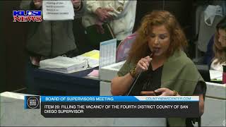 Chair Nora Vargas kicks woman out of Board meeting, claiming she was speaking off-topic