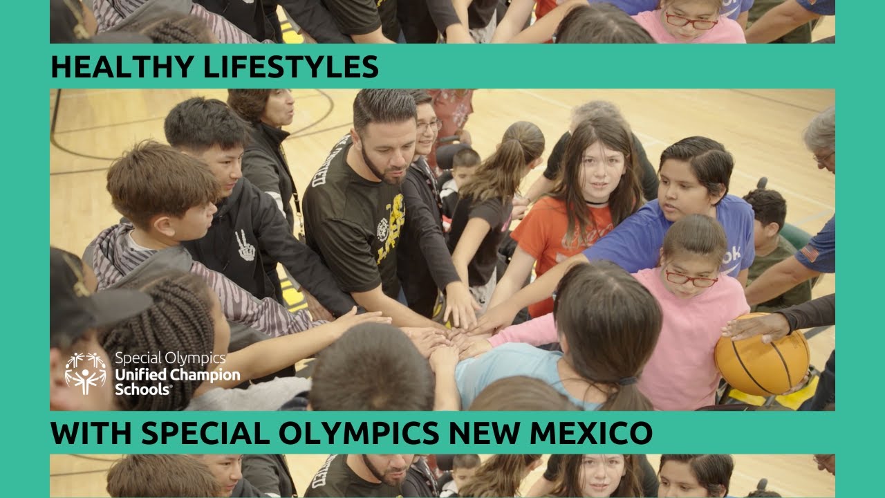 Healthy Lifestyles with Special Olympics New Mexico - YouTube