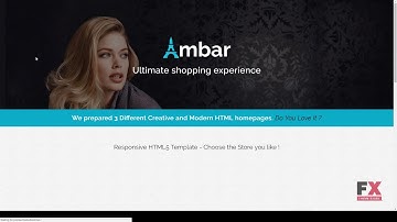 Ambar - Responsive Multipurpose E-Commerce HTML5 Template        Kame