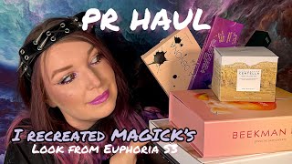 I Got a Massive PR Haul — So I Recreated Magick from Euphoria Season 3 on Pale Skin