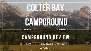 Colter Bay Campground Grand Teton National Park Wyoming