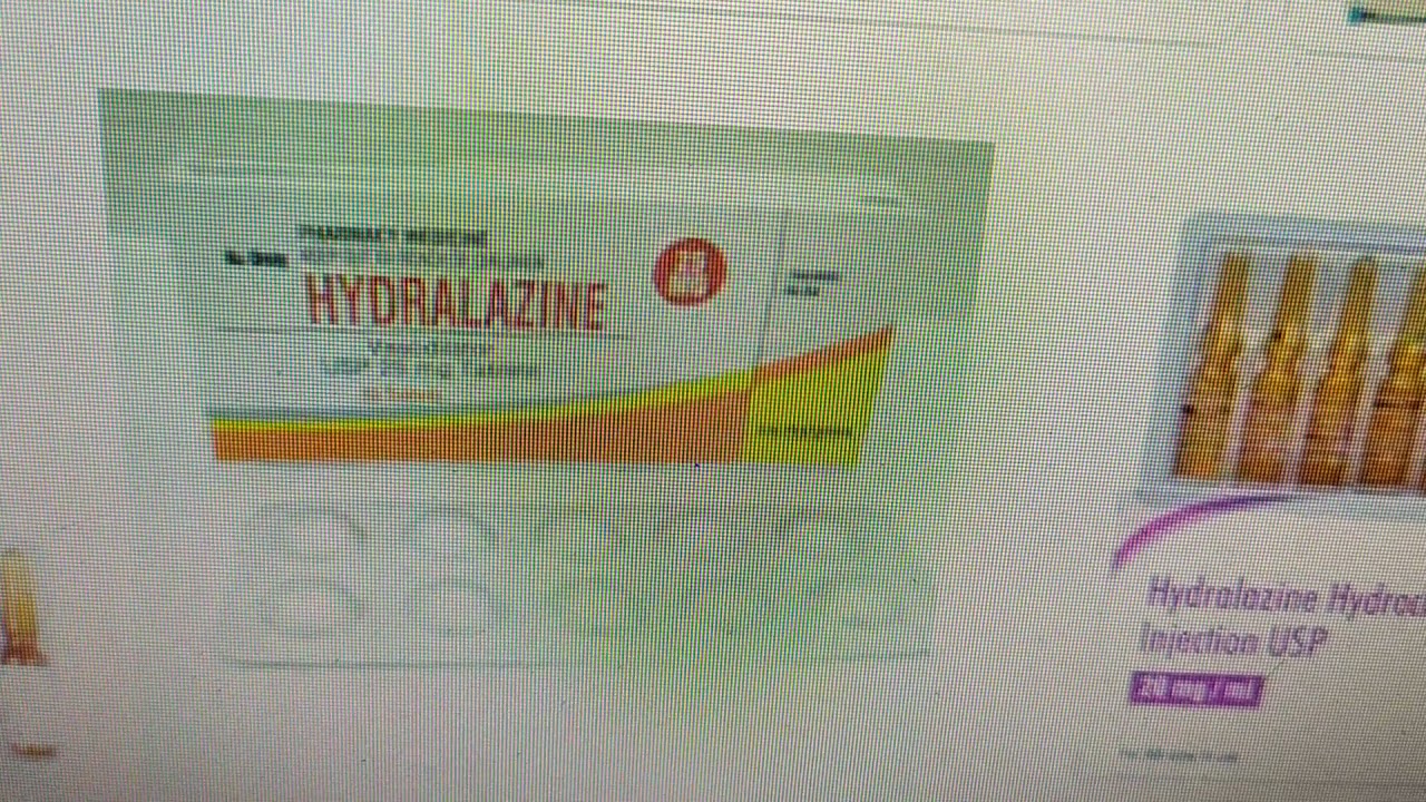 Hydralazine 25 mg tablet