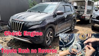 Toyota Rush no Reverse how to fixed