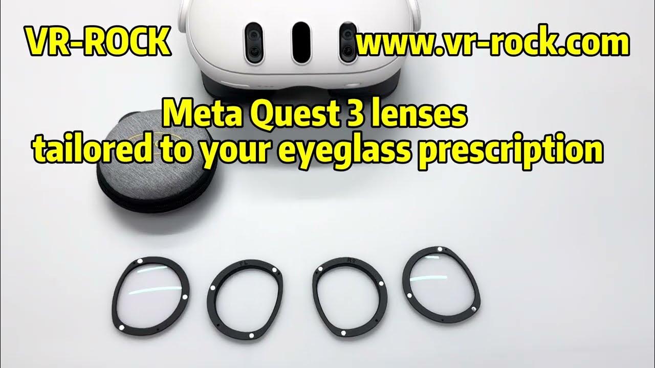 VR Prescription Lenses for Meta Quest 3