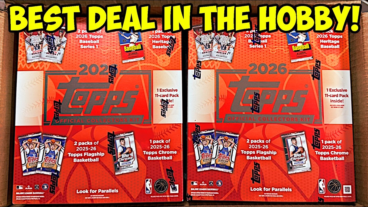 Can I hit the JACKPOT From 2026 Topps Collectors Kit Packs?