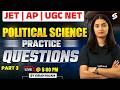 JET/AP/UGC NET Political Science Classes |JET/AP/UGC NET Political Science Questions By Kiran Mam #3