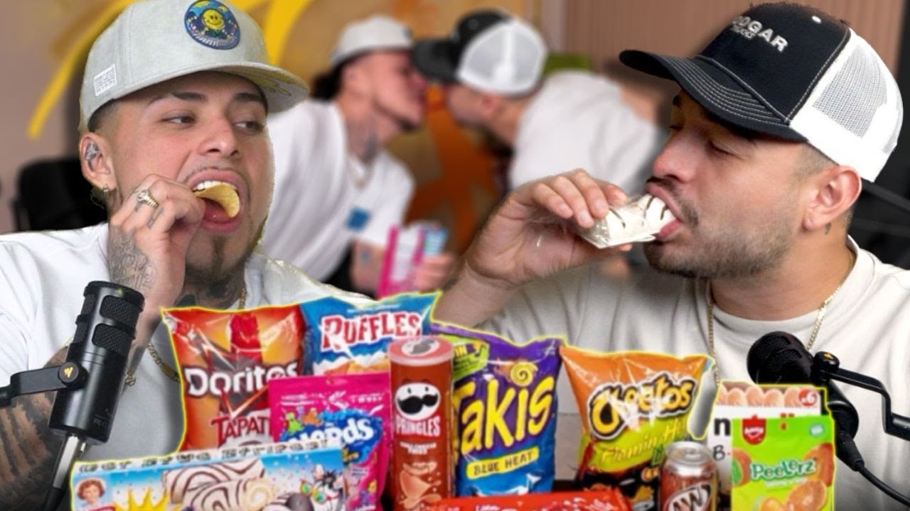 PROBANDO DULCES AMERICANOS  | TWO PA DOS | BRANDON MEZA | JERRY HDZ