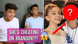 Jordyn jones is cheating on brandon ...