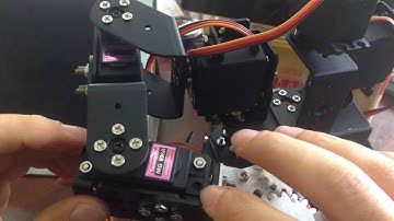 15 servo d o f humanoid robot build part 21