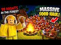99 Nights in the Forest… I Built the BIGGEST Food Stockpile Ever