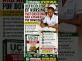 UCTH College of Nursing Past Questions and Answers PDF Download 2026