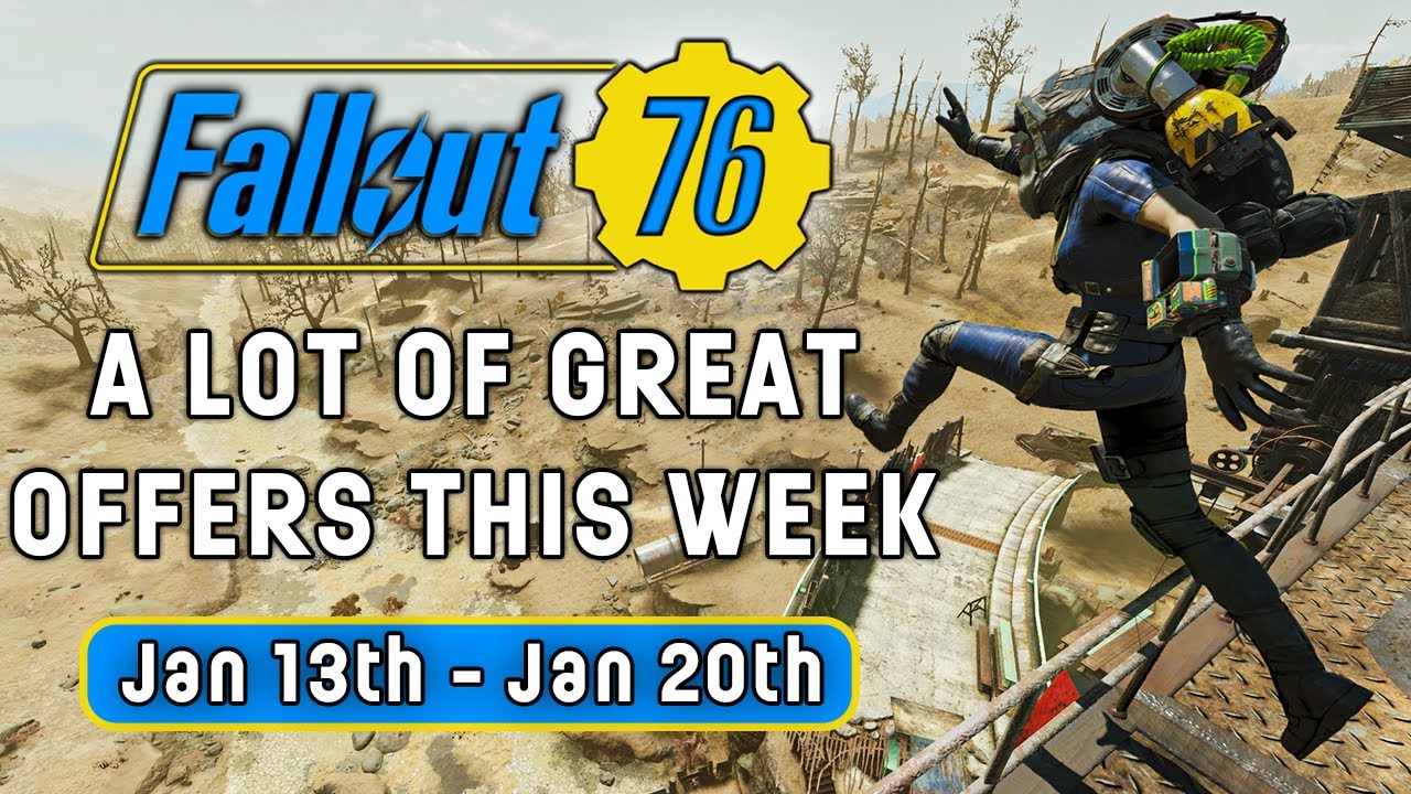 There Is Another HUGE Week Of Limited Timed Deals In Fallout 76