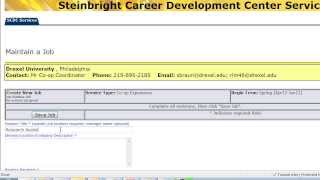 How to Post a Job on SCDCOnline