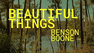 Benson Boone - Beautiful Things (Lyric Video)