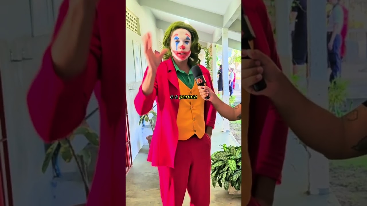 Coringa: cosplayer revela custo e o melhor Joker da DC #coringa #joker  #cosplay